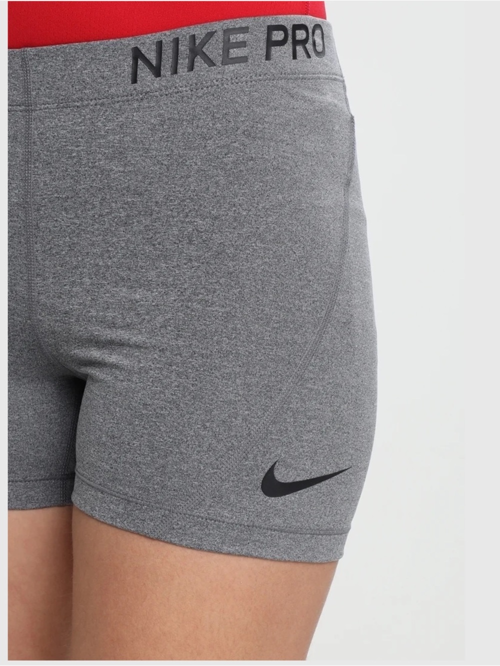 Nike Pro DriFit Women's Gray Training Shorts